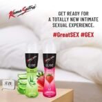 KamaSutra Aloe Vera and Vitamin E Personal Lubricant for Men & Women - 50 ml | Water Based Lube | Gynecologically Tested | Dermatologically Tested | Condom compatible - Fast UK Delivery - Image 7