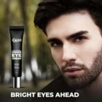Beardo Brightening Under Eye Cream for Men | Dark Circle Remover for Men | Eyelift with Under Eye Mask | Eye Cream for Dark Circles Removal | Reduces Dark Circles, Wrinkles & Fine Lines | 20ml - Fast UK Delivery - Image 3