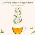 VAHDAM, First Flush Darjeeling Tea - 50+ Cups (100g) | Loose Leaf Black Tea - Flowery, Aromatic & Delicious | Champagne Of Teas | Mellow & Fragrant | Direct From India | Vacuum Sealed - Fast UK Delivery - Image 4