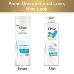 Dove Body Love Light Hydration Body Lotion For All Skin Types Paraben Free, 48hrs Moisturisation with Plant Based moisturiser, Fresh Hydrated Skin 400ml - Fast UK Delivery - Image 7