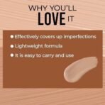 Fashion Colour Platinum Multi-Use Concealer Full Coverage | Liquid HD Concealer | Easily Blendable Concealer For Face Makeup-15ML (Beige) - Fast UK Delivery - Image 6