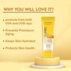 Jovees Herbal Sun Guard Lotion SPF 60 Pa+++ Broad Spectrum For All Skin | 3 in 1 Matte Lotion UVA/UVB Protection, Moisture Balance, Even Tone Skin For Women/Men 100ml - Fast UK Delivery - Image 6