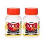 Bakson Folic Plus Tablet | Helps Maintain Brain Health & Immune System |Fight Against Iron Deficiency | 30 Tablet (Pack of 2) - Image 2