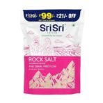 Sri Sri Tattva Rock Salt (Saindhava Lavana) - Fine Grain, Free Flow - 1kg - Fast UK Delivery - Image 2