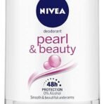 NIVEA Pearl and Beauty 50ml Deo Roll On (Pack of 3) | With Pearl Extracts & Avocado Oil| 48 H Smooth & Beautiful Underarms| 0% Alcohol | For Women - Fast UK Delivery - Image 5