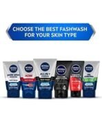 NIVEA MEN Deep Impact Face Wash 100g | With Black Carbon | Intense Clean, For Beard & Face | Removes Oil and Impurities - Fast UK Delivery - Image 6