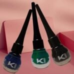 KINDED Eye Liner Liquid Waterproof Smudgeproof Longlasting Insta Bold Look Intense Colour Pigments Quick Drying Eyeliner Combo (5 ml, Matte Finish, Midnight Black, Royal Blue & Dapper Green) - Fast UK Delivery - Image 4