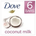 Dove Beauty bar soap pack of 6 (Coconut Milk And Jasmine Petals) - Fast UK Delivery - Image 5