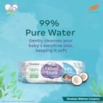 Himalaya Nature Touch Water Baby Wipes |72 Wipes - Pack of 1| 99% Pure Water | 100% Plant-Based Biodegradable Wipes | Organic Coconut Oil | for Sensitive Skin from Day 1 |Unscented - Fast UK Delivery - Image 3