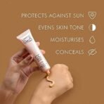 LAKME 9 To 5 CC Cream, 01 - Beige, Light Face Makeup With Natural Coverage, SPF 30 - Tinted Moisturizer To Brighten Skin, Conceal Dark Spots, 30g (Pack of 2) - Fast UK Delivery - Image 4