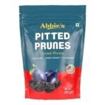 Abbie's Pitted Prunes || Dried Plums 200 grams Resealable Zipper Pack || Enjoy as a snacks or in your recipes || Source of Fiber || Natural Potassium || No Added Sugar || No Added Flavor or Colour - Fast UK Delivery - Image 2