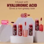 Hilary Rhoda Happy Dream Lip Tint | Hydrating Formula | Infused with Hyaluronic Acid | Cruelty-Free & Glossy Finish | Non-Sticky Formula - 3.7g (Cherry Bliss- Shade 04) - Fast UK Delivery - Image 5