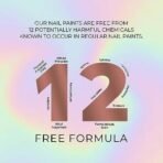 Just Herbs Party Ready Nail Paints Set, 12 Chemical Free Formula, Quick Dry and Glossy Nail Polish Gift Set of 5 (11ml x5) - Fast UK Delivery - Image 6