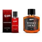 BEARDO Godfather Sandalwood, Musk, Fruity, Mint Perfume For Men & Whisky Smoke Perfume Spray For Men, 100 Milliliters - Fast UK Delivery - Image 2
