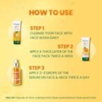 Himalaya Dark Spot Clearing Turmeric Kit (Pack of 3) | 100% Organically sourced Svarasa Turmeric | Free Jute Bag | Face Wash 100 ml | Face Pack 100 gm | Serum 30 ml | Power of Glycolic Acid & Niacinamide | Gives radiant spot free skin | Non-Staining - Fast UK Delivery - Image 6