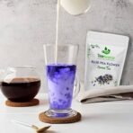 Tea Aroma Organic Blue Pea Flower Tea | Skin Glow & Brain Health Benefits | Caffeine-Free Herbal Tea | 100% Natural | 30g - Fast UK Delivery - Image 5