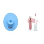 Glam 21 Silicone Face Cleanser Scrubber (Big) Lip Plumper With Hyaluronic Acid Lightweight Lip Gloss With High Shine Glossy Finish For Fuller And Plump Lips 02 Pink Struck - 5 Gm - Fast UK Delivery