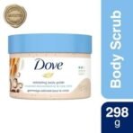 Dove Exfoliating Body Polish| Body Scrub |Deeply Nourishing Crushed Macadamia and Rice Milk |Moisturises & Brightens Skin | Sulphate Free|298gm - Fast UK Delivery - Image 3