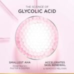 L'Oreal Paris Glycolic Bright Glowing Night Cream, Overnight Brightening Cream, Glycolic Acid in Gel-Like Cream Texture, that Visbily Minimizes Spots & Reveals Glowing skin, 50ml - Fast UK Delivery - Image 4