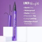Hilary Rhoda Perfection Pen Eyeliner | Smudge-Proof & Waterproof Eyeliner | Precision Tip & Matte Finish | Cruelty-Free, Vegan & Paraben-Free - 0.6ml - Fast UK Delivery - Image 6
