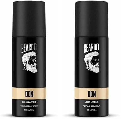 uk41QyaivdaKL-1-1.jpg Beardo DON Perfume Deodorant for Men, 150ml | Long Lasting Deo For Men | Day Body Spray Perfume for Men | Deo Body Spray Gift for Men | Deodorant for men | Gift For Brother | Gift For Friends - Fast UK Delivery - Image 1