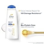 Dove Intense Repair Shampoo 1 Litre + Conditioner 175ml, Combo | For Dry and Damaged Hair | Enriched with Fibre Actives | Strengthens Smooth & Strong Hair - Fast UK Delivery - Image 6