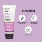 Dr. Sheth's Centella & Vitamin E Cleanser | pH Balanced, Gently Cleanses & Hydrates | For Normal, Oily & Sensitive Skin | With Almond Oil And Ashwagandha Extract | Men & Women |100 mL - Fast UK Delivery - Image 3