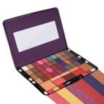Hilary Rhoda Professional Makeup Kit | 40 Eyeshadows | Highlighter | Face Powder | 3 Contour & 3 Blushes | 6 Lip Glosses | Makeup Kit for Women | Highly Pigmented | 4 Brushes - 74g (Multicolor Shade-2) - Fast UK Delivery - Image 2