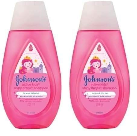 uk41RN8PTbEeL-1-1.jpg Johnson's Baby Active Kids Shiny Drops Shampoo, 200ml (Pack of 2) - Fast UK Delivery - Image 1