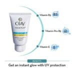 Olay 2 X Olay Natural White Instant Glowing Fairness Cream Uv Protection - 40gm - Fast UK Delivery - Image 5