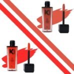KINDED Lip Eye and Cheek Tint Combo for Women Girls Longlasting Moisturizing Vitamin E Liquid Lip Colour Lipstick Eyeshadow Blush (Matte Finish, Rust Crust & Sangria Orange, 9 ml each) - Fast UK Delivery - Image 2