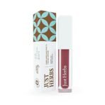 Just Herbs Ayurvedic Creamy Matte Long Lasting Liquid Lipstick, Lightweight & Hydrating Lip Colour with Liquorice & Sweet Almond Oil - Soft Pink Berry - Fast UK Delivery - Image 2