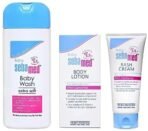 Sebamed Baby Body Lotion|Ph 5.5|Camomile & Allantoin| Dermatalogically tested| Sensitive skin & Sebamed Baby Rash Cream 100ml |Ph 5.5|Panthenol & Allantoin|Clinically testedBaby Sebamed Gentle Wash - Fast UK Delivery - Image 2