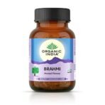 ORGANIC INDIA Brahmi Pack of 60 N Veg Capsules - Image 2