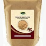Thanjai Natural Shikakai Powder (Acacia Concinna) 500gm | Natural Hair Cleanser | Hair Pack Powder for Damaged & Weak Hair - 100% Pure & Natural Homemade - Fast UK Delivery