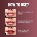 Swiss Beauty Pure Matte Creamy Lipstick | Non-drying, Highly pigmented Lipstick | Shade- Hazelnut, 3.8gm| - Fast UK Delivery - Image 7
