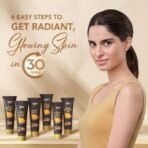 WOW Skin Science Ubtan Radiance Facial Kit for Glowing Skin|Helps Remove Tan and Gives Radiant Skin | 6 Easy Steps | Suitable for All Skin Types | Free Rose Water | Pack of 7 - Fast UK Delivery - Image 4