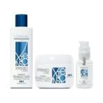 L'OREAL PROFESSIONNEL PARIS Xtenso Care Shampoo + Mask + Serum Combo Pack For Straightened Hair (250Ml + 196Gm + 50Ml)| Hair Care Regi For Straightened Hair, Pack Of 1 - Fast UK Delivery - Image 2