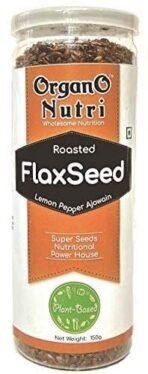 OrganoNutri Roasted Flaxseed (Spiced) | 5 Cans | for Good Health - Fast UK Delivery - Image 2