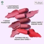 Plum Matterrific Lipstick | Highly Pigmented | Nourishing & Non-Drying | 100% Vegan & Cruelty Free | Upside Brown - 126 (Chocolate Brown) - Fast UK Delivery - Image 5