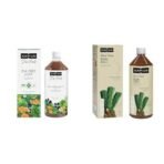 Kapiva Dia Free Juice, 1L | Amla, Karela, Jamun, Guduchi & 7 More & Kapiva Aloe Vera + Amla Juice | Cold-pressed Juice for Glowing Skin | Helps with Acne and Metabolism (1L), Bottle - Fast UK Delivery - Image 2