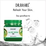 DR.RASHEL Aloe Vera Gel with natural Aloevera Extract for Men & Women for Moisturize and Sooth Glowing Skin with No Parabens, SLS, Silicones & Colour (380ml) - Fast UK Delivery - Image 5