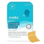 Wellbeing Nutrition Melts instant Throat Relief with 100% Natural Tulsi, Manuka Honey, Clove, Licorice, Curcumin, Ginger, Mint for Cough, Sore Throat, Irritation and Pain Relief (30 Oral Strips) - Image 2