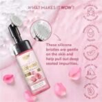 WOW Skin Science Himalayan Rose Foaming Face Wash with Built-in Face Brush - 150mL - Fast UK Delivery - Image 6