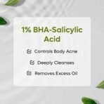 mCaffeine 1% Salicylic Acid Body Wash for Acne & Dark Spots | BHA Body Wash for Body & Back Acne | Shower Gel | Daily Use Shower Gel for Men & Women - 200ml - Fast UK Delivery - Image 5