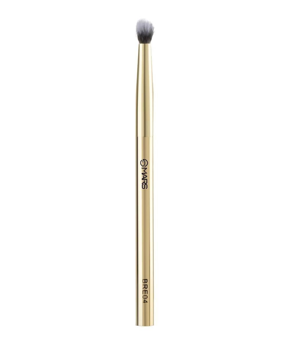 uk41Sx-aNsYHL-1-1.jpg MARS Artist's Arsenal Professional Eyeshadow Smudging Pencil Brush | Precise Synthetic Bristles | Feather Soft Touch | Luxe Packaging Makeup Brush (Golden) - Fast UK Delivery - Image 1