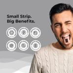 Wellbeing Nutrition melts Testo Power | Testofen, Himalayan Shilajit, Ginkgo biloba | Plant-Based | Supports Healthy Testosterone Levels, Performance, Stamina & Energy | 30 Oral Strips - Image 3