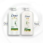 Dove Hair Fall Rescue Shampoo 1 L, For Damaged Hair, Hair Fall Control for Thicker Hair - Mild Daily Anti Hair Fall Shampoo for Men & Women (Pack of 2) - Fast UK Delivery - Image 4