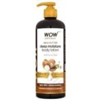 WOW Skin Science Shea Butter With Lactic Acid Body Lotion | Hydrates Very Dry Skin | Long Lasting 48 hrs Moisturization | Smoothens Rough, Flaky Skin | Calms Itchy Skin - 400ml - Fast UK Delivery - Image 2