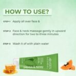 Jovees Herbal Papaya & honey Face Scrub For Normal to Dry Skin 100gm - Fast UK Delivery - Image 7